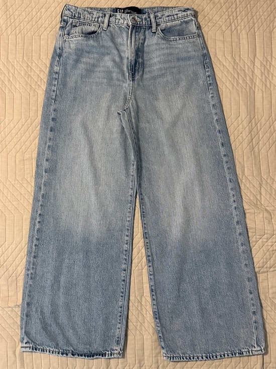 GAP Denim - GAP SUPERSOFT HIGH RISE Wide-Leg Jeans